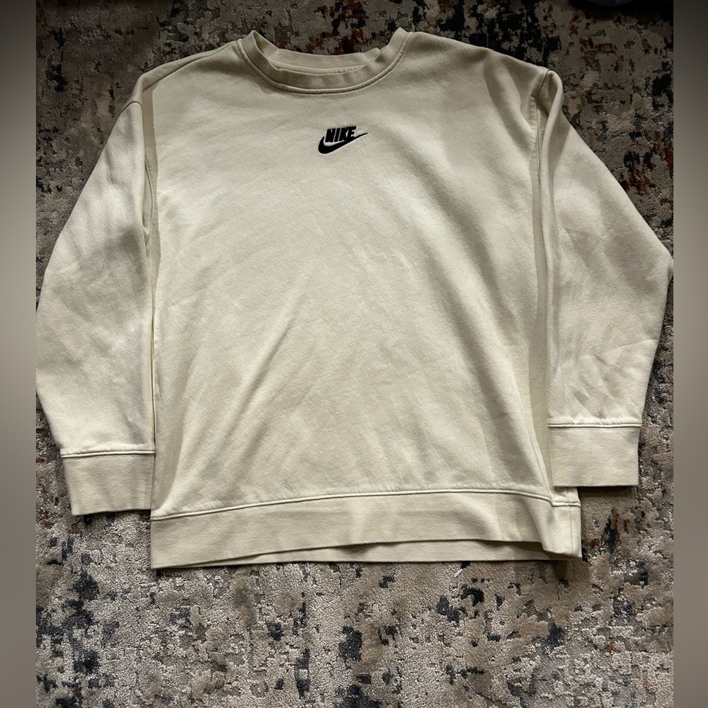 Pastel Yellow Youth XL Nike Sweatshirt
